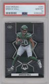  Breece Hall from the 2022 Panini Mosaic set graded by PSA and given an overall grade of 10.