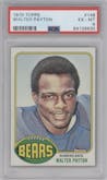 Walter Payton  from the 1976 Topps set graded by PSA and given an overall grade of 6.