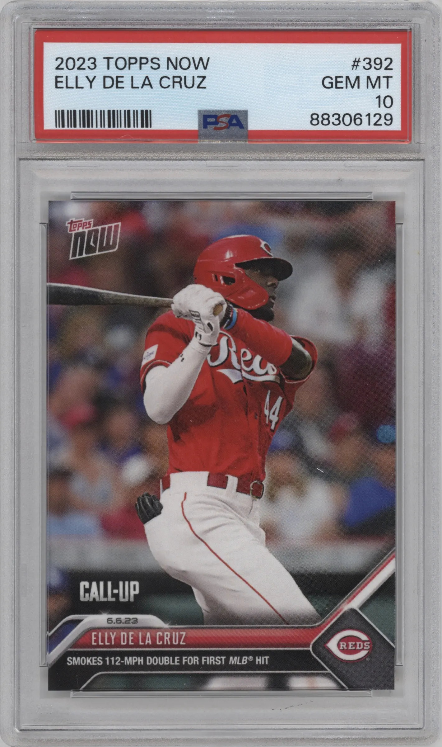 2023 Topps Now Elly De La Cruz PSA 10