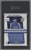 Chet Holmgren from the 2024-25 Panini Prizm Deca set featuring a Silver Prizm  parallel graded by SGC and given an overall grade of 9.5.