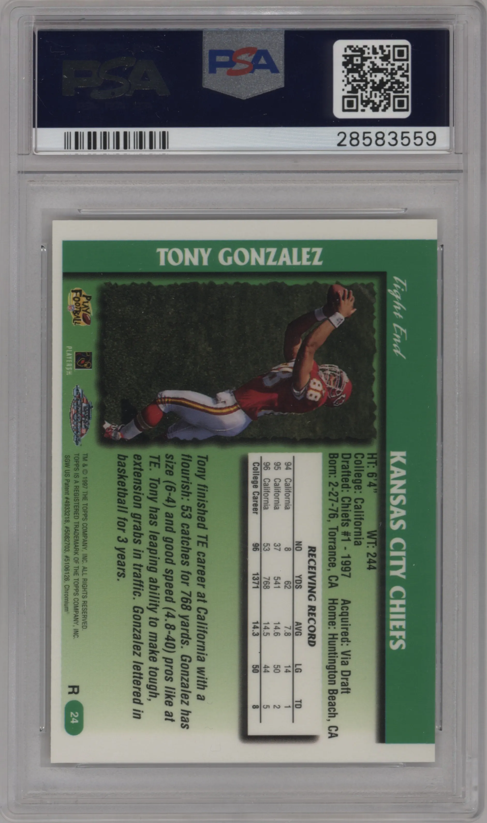 Tony Gonzalez