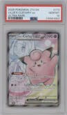 Lillie's Clefairy ex from the 2025 Pokemon SV set graded by PSA and given an overall grade of 10.