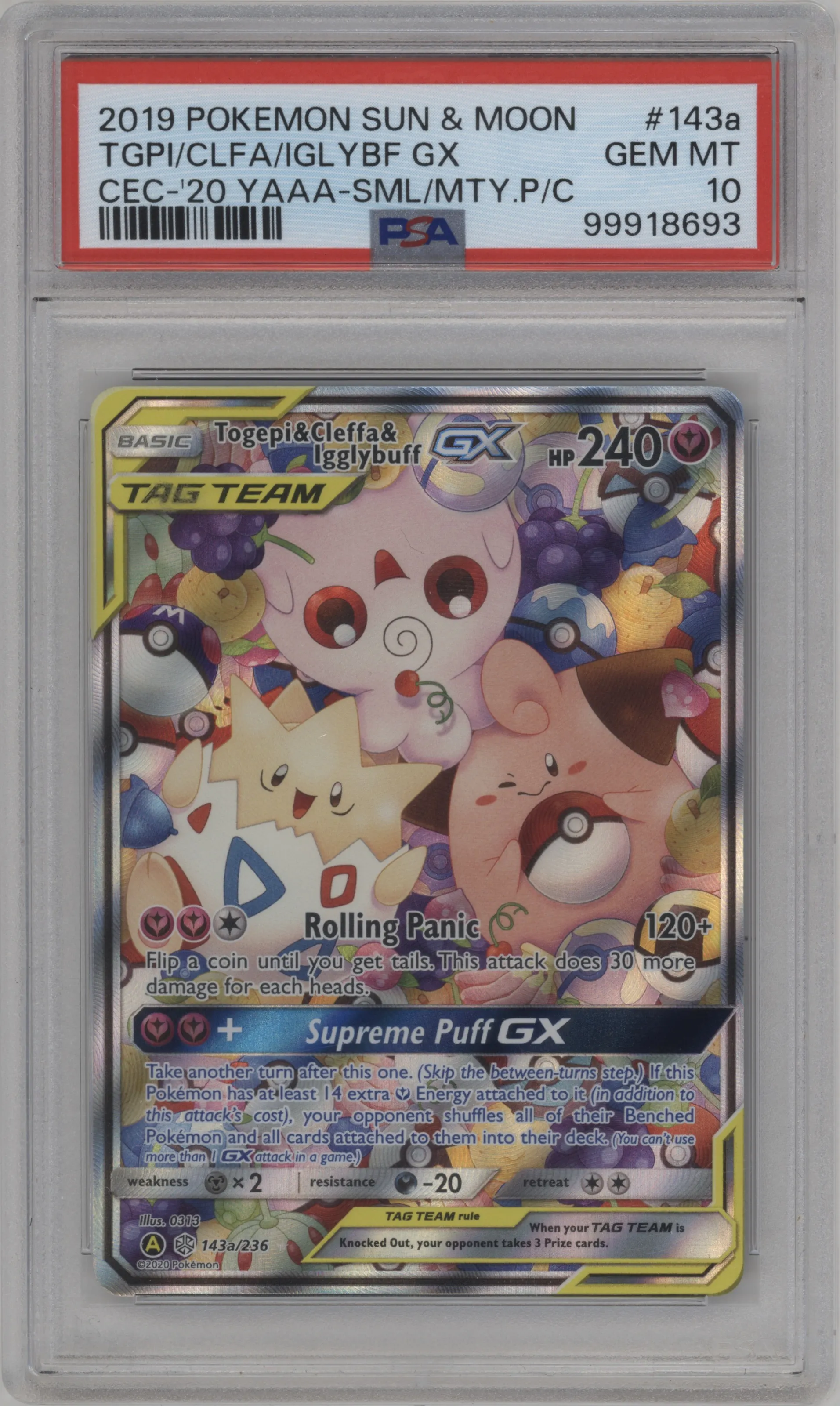 Togepi/Cleffa/Igglybuff GX