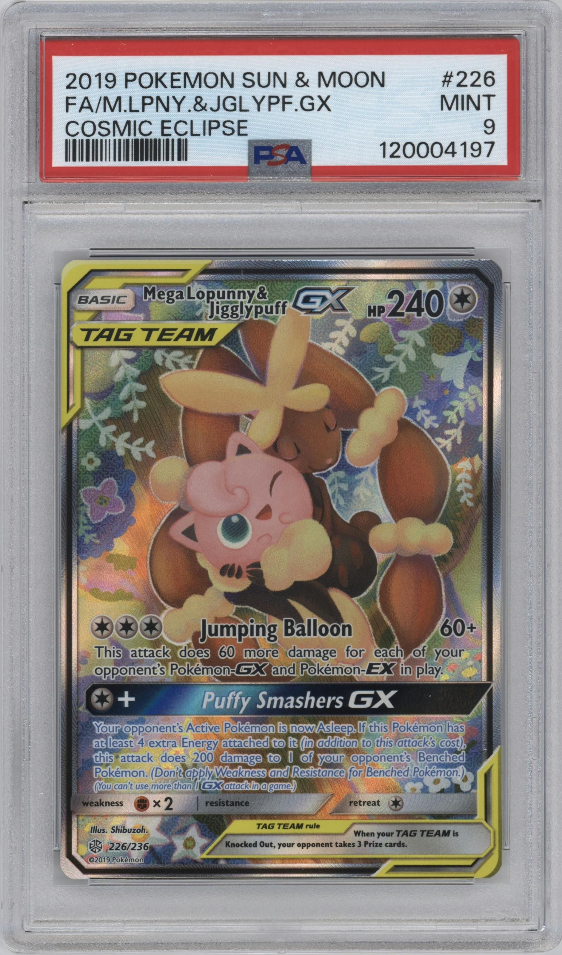 Mega Lopunny & Jigglypuff GX
