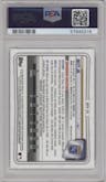 Bobby Witt Jr. from the 2020 Bowman set graded by PSA and given an overall grade of 9.