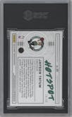Jayson Tatum from the 2023-24 Panini Obsidian set featuring a Electric Etch Purple Flood  parallel graded by SGC and given an overall grade of 9.5.