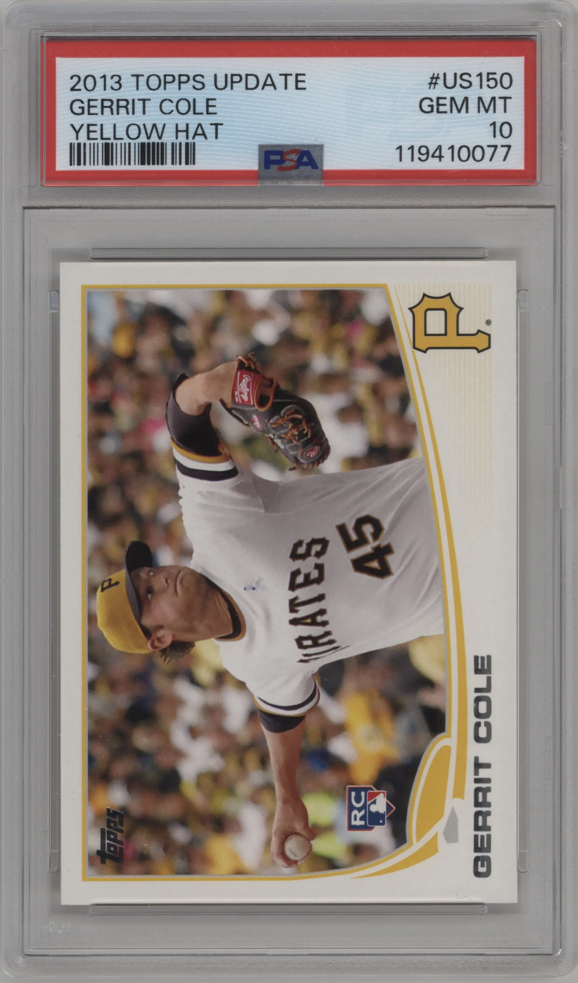 2013 Topps Update Gerrit Cole PSA 10