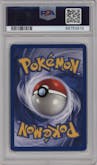 Venusaur from the 1999 Pokemon set graded by PSA and given an overall grade of 7.