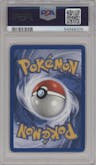 Bulbasaur from the 1999 Pokemon set graded by PSA and given an overall grade of 7.