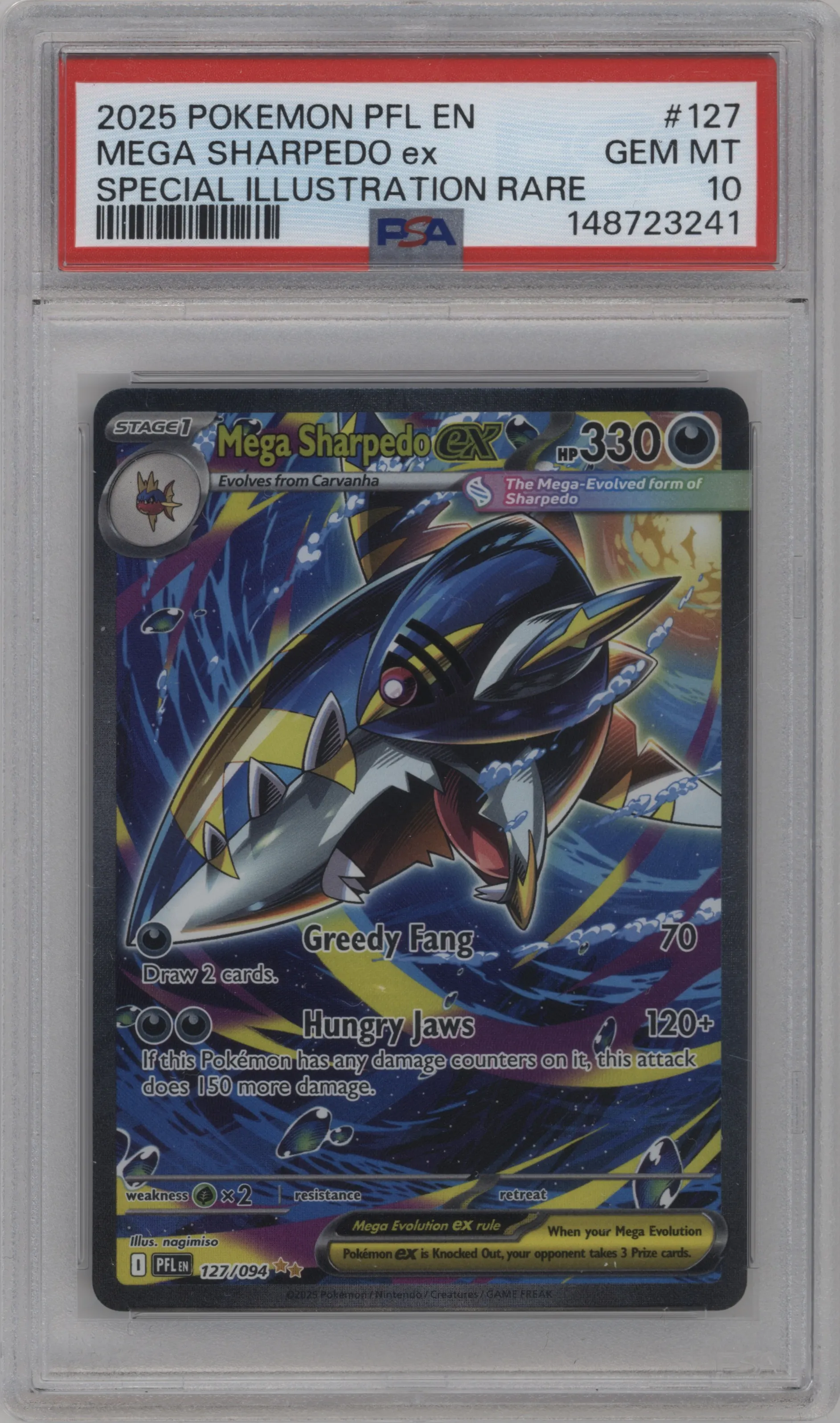 Mega Sharpedo ex
