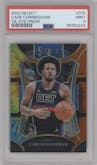Cade Cunningham from the 2023-24 Panini Select  set featuring a Tie-Dye parallel graded by PSA and given an overall grade of 9.