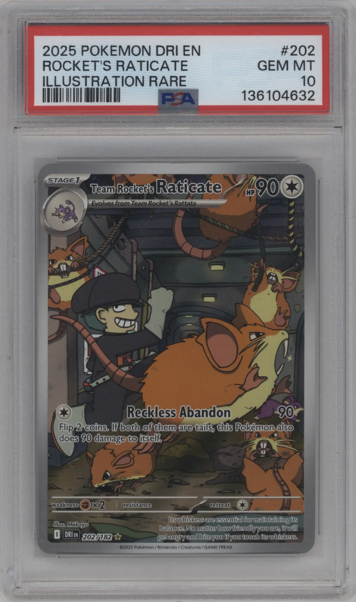 Team Rocket's Raticate