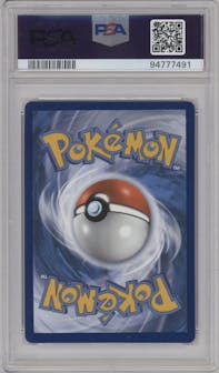Ditto VMAX from the 2021 Pokemon SWSH set graded by PSA and given an overall grade of 10.