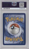 Greninja ex from the 2024 Pokemon SV set featuring a Shrouded Fable Greninja ex Special Illustration Collection parallel graded by PSA and given an overall grade of 9.