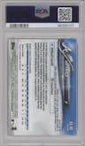 Max Fried from the 2018 Topps Chrome set graded by PSA and given an overall grade of 9.