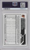 Gunnar Henderson from the 2023 Topps Chrome set featuring a Prism Refractor parallel graded by PSA and given an overall grade of 9.