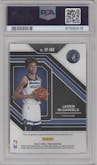 Jaden McDaniels from the 2020-21 Panini Prizm set graded by PSA and given an overall grade of 10.