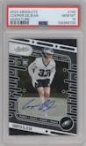 Cooper DeJean from the 2024 Panini Absolute set graded by PSA and given an overall grade of 10.