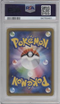 Charizard V from the 2020 Pokemon SWSH JPN set graded by PSA and given an overall grade of 10.