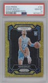 Amari Bailey from the 2023-24 Panini Prizm set featuring a FOTL Gold Shimmer parallel graded by PSA and given an overall grade of 10.