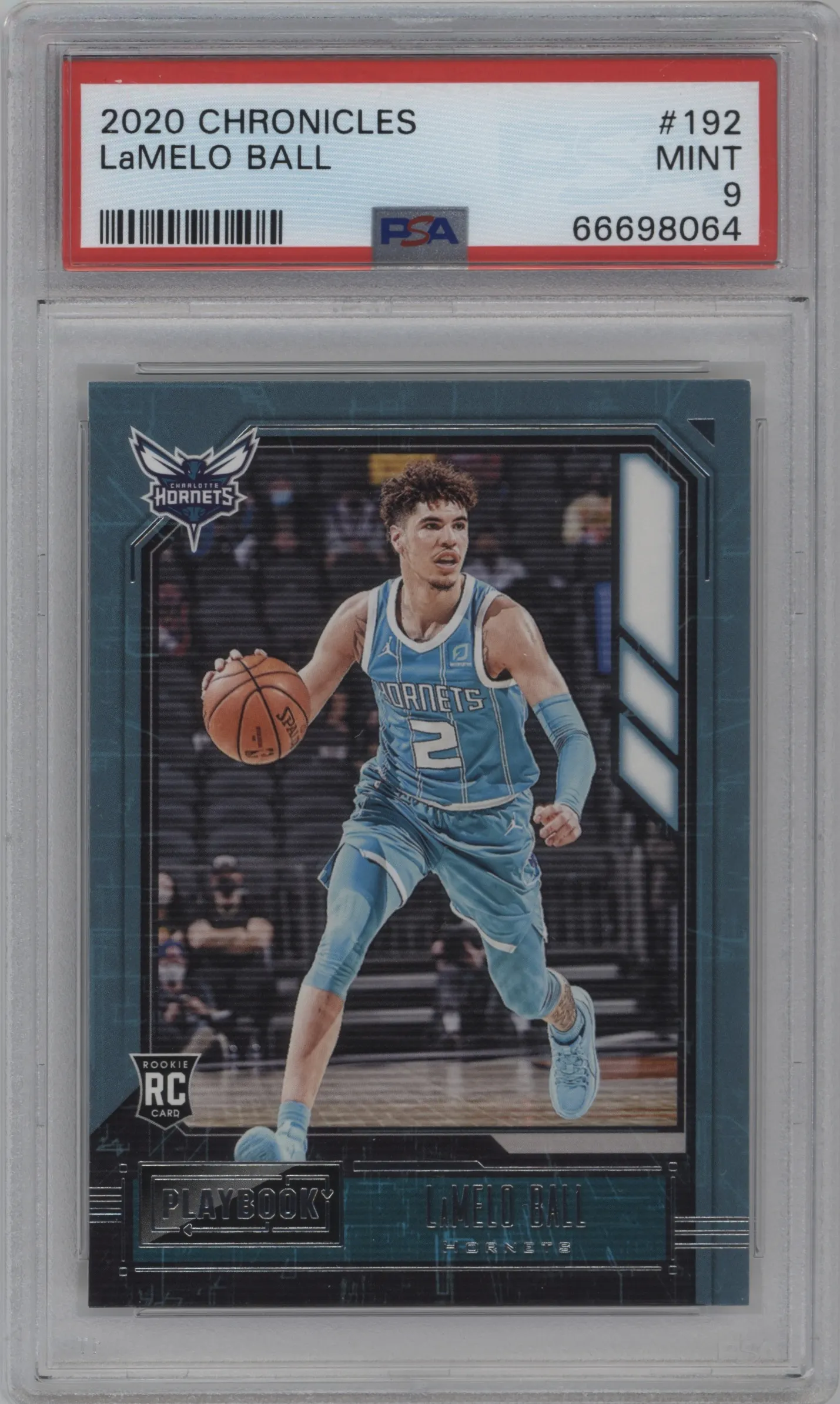 2020 Panini Chronicles Playbook LaMelo Ball PSA 9