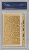 Willie Mays/Stan Musial from the 1963 Topps set graded by PSA and given an overall grade of 4.