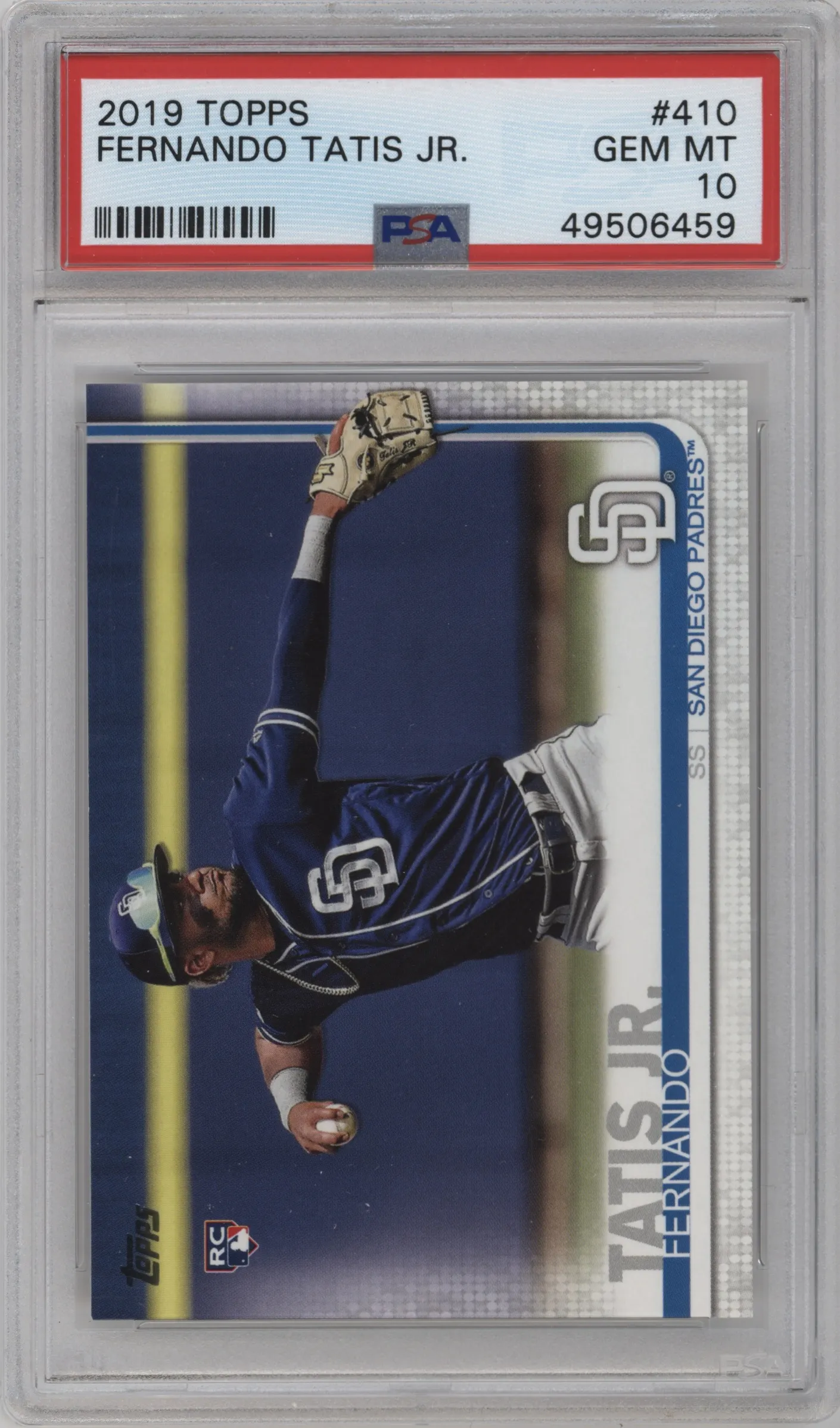 2019 Topps Series 2 Fernando Tatis Jr. PSA 10