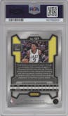 Keyonte George from the 2023-24 Panini Prizm set featuring a Silver Prizm  parallel graded by PSA and given an overall grade of 10.