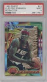 Clifford Robinson from the 1993-94 Topps Finest  set featuring a Refractor parallel graded by PSA and given an overall grade of 9.