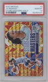 Ja Morant from the 2023-24 Panini Mosaic set featuring a Gold Mosaic parallel graded by PSA and given an overall grade of 10.