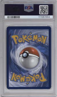 Sylveon EX from the 2025 Pokemon SV set graded by PSA and given an overall grade of 9.