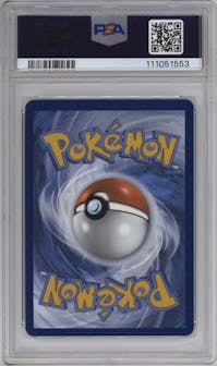 Sylveon EX from the 2025 Pokemon SV set graded by PSA and given an overall grade of 9.