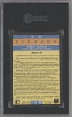 Bo Jackson from the 1991 Fleer set graded by SGC and given an overall grade of 8.5.