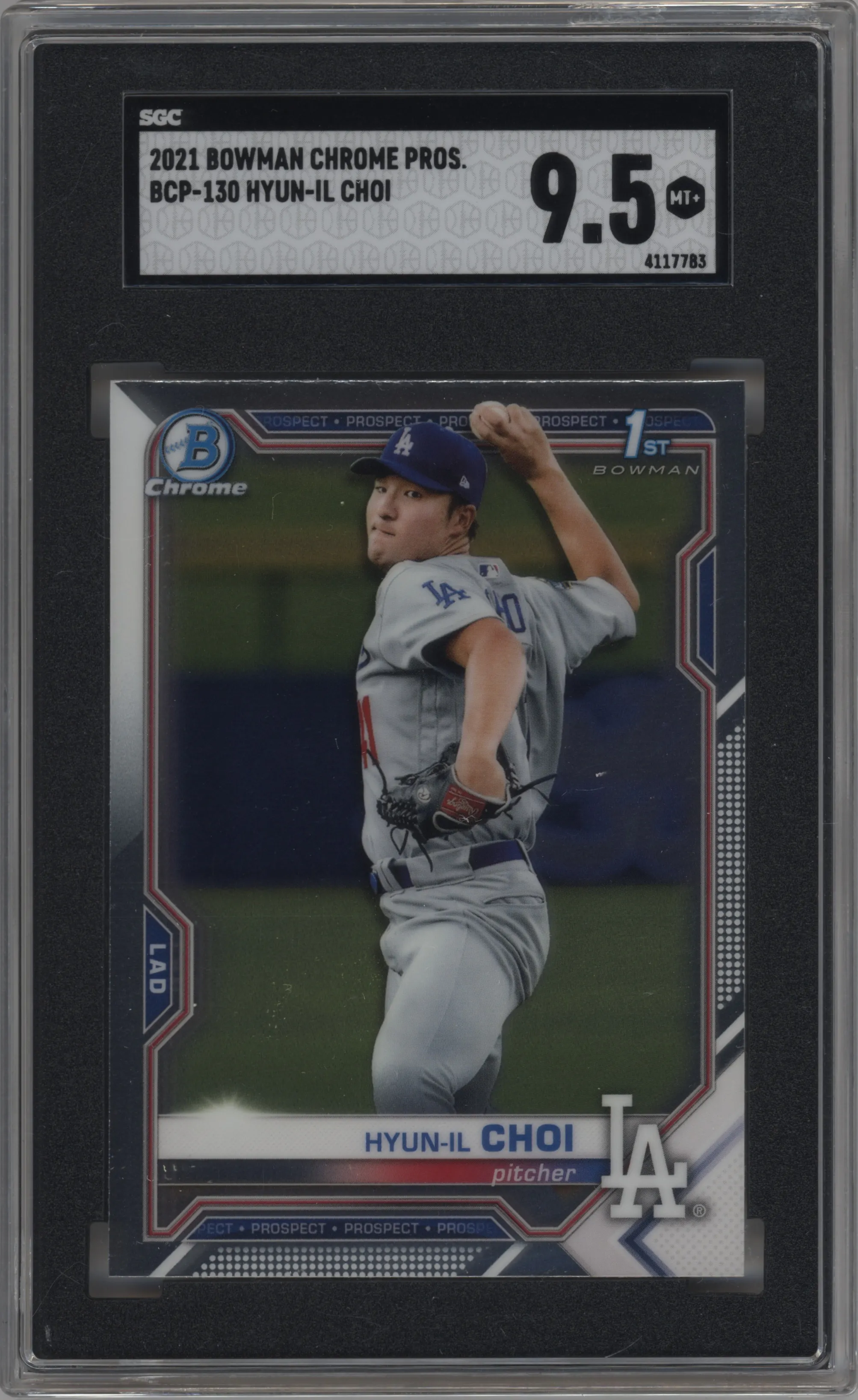 2021 Bowman Chr.Pros. Hyun-il Choi SGC 9.5