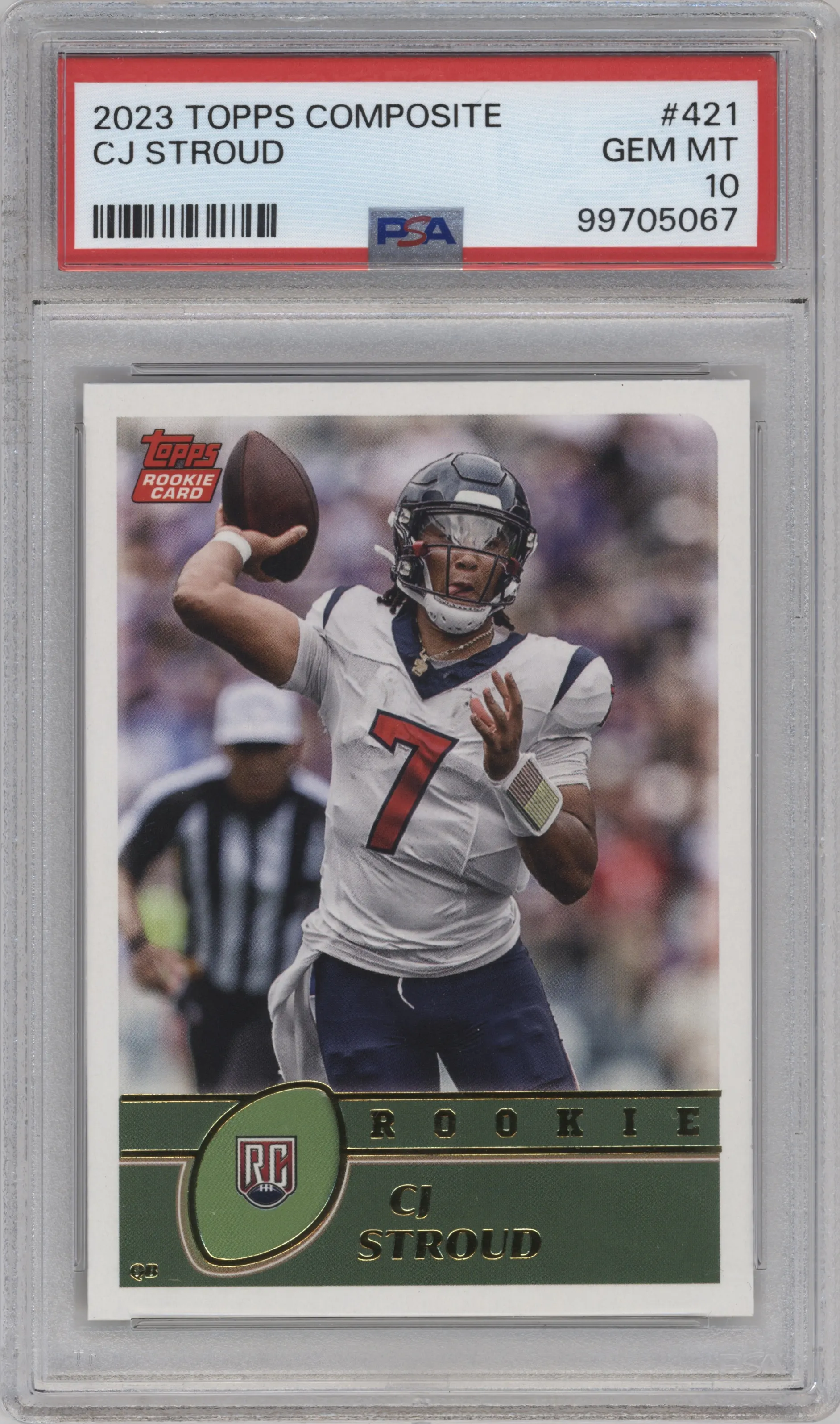 2023 Topps Composite CJ Stroud #421 PSA 10
