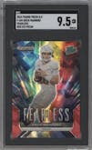 Arch Manning  from the 2024 Panini Prizm Draft Picks set featuring a Red Ice parallel graded by SGC and given an overall grade of 9.5.