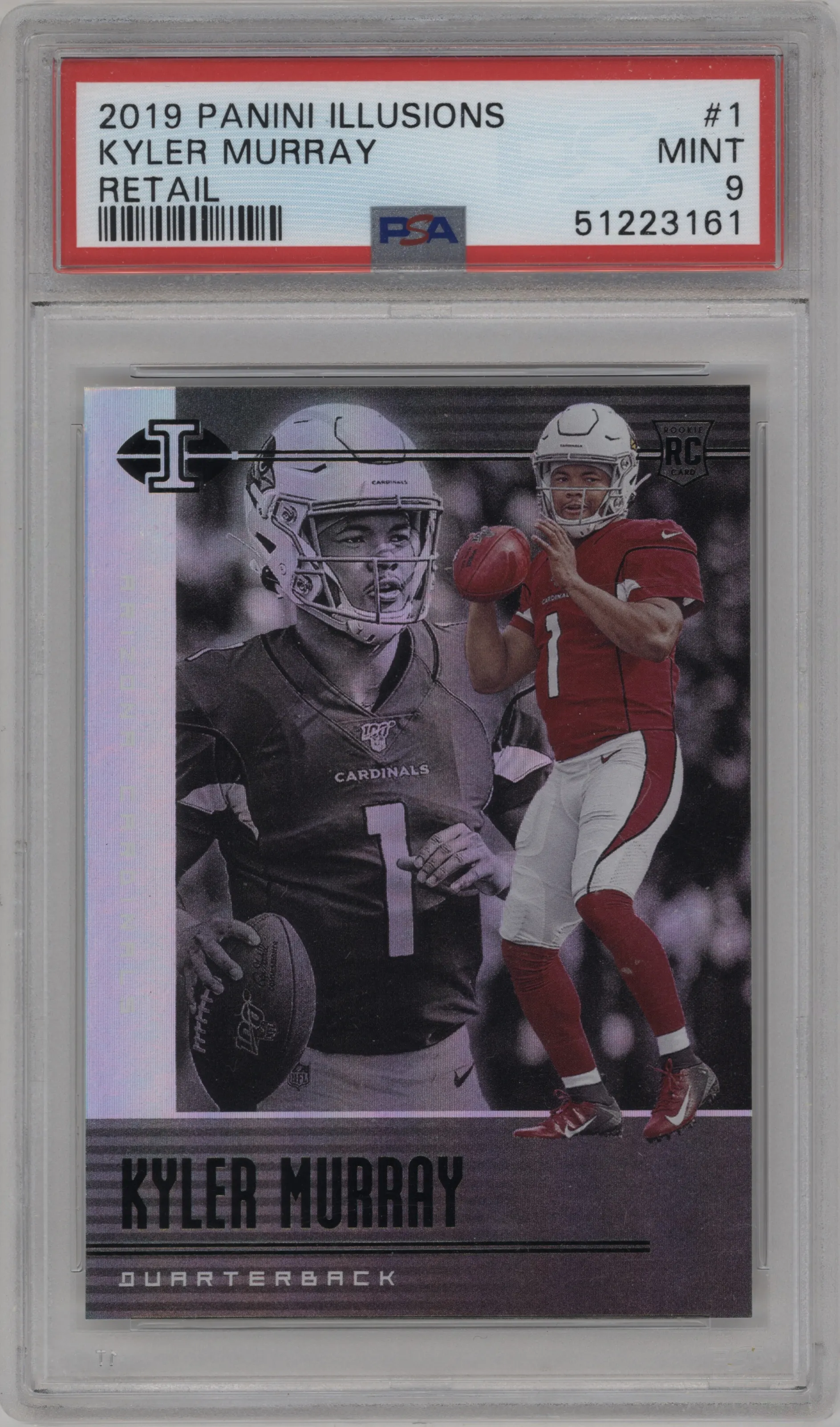 2019 Panini Illusions Kyler Murray Retail #1 PSA 9