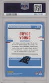Bryce Young from the 2023 Donruss Optic set featuring a Pink parallel graded by PSA and given an overall grade of 9.