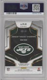 Ahmad "Sauce" Gardner from the 2022 Panini Select set featuring a Light Blue parallel graded by PSA and given an overall grade of 10.