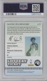 Anthony Edwards from the 2020-21 Panini Contenders set graded by PSA and given an overall grade of 10.