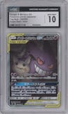 Gengar/Mimikyu GX from the 2018 Pokemon S&M JPN  set graded by CSG and given an overall grade of 10.
