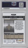 Chris Olave from the 2022 Panini Honors set featuring a Red parallel graded by PSA and given an overall grade of 10.
