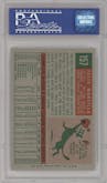 Felix Mantilla from the 1959 Topps set graded by PSA and given an overall grade of 8.