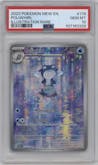 Poliwhirl from the 2023 Pokemon SV set graded by PSA and given an overall grade of 10.