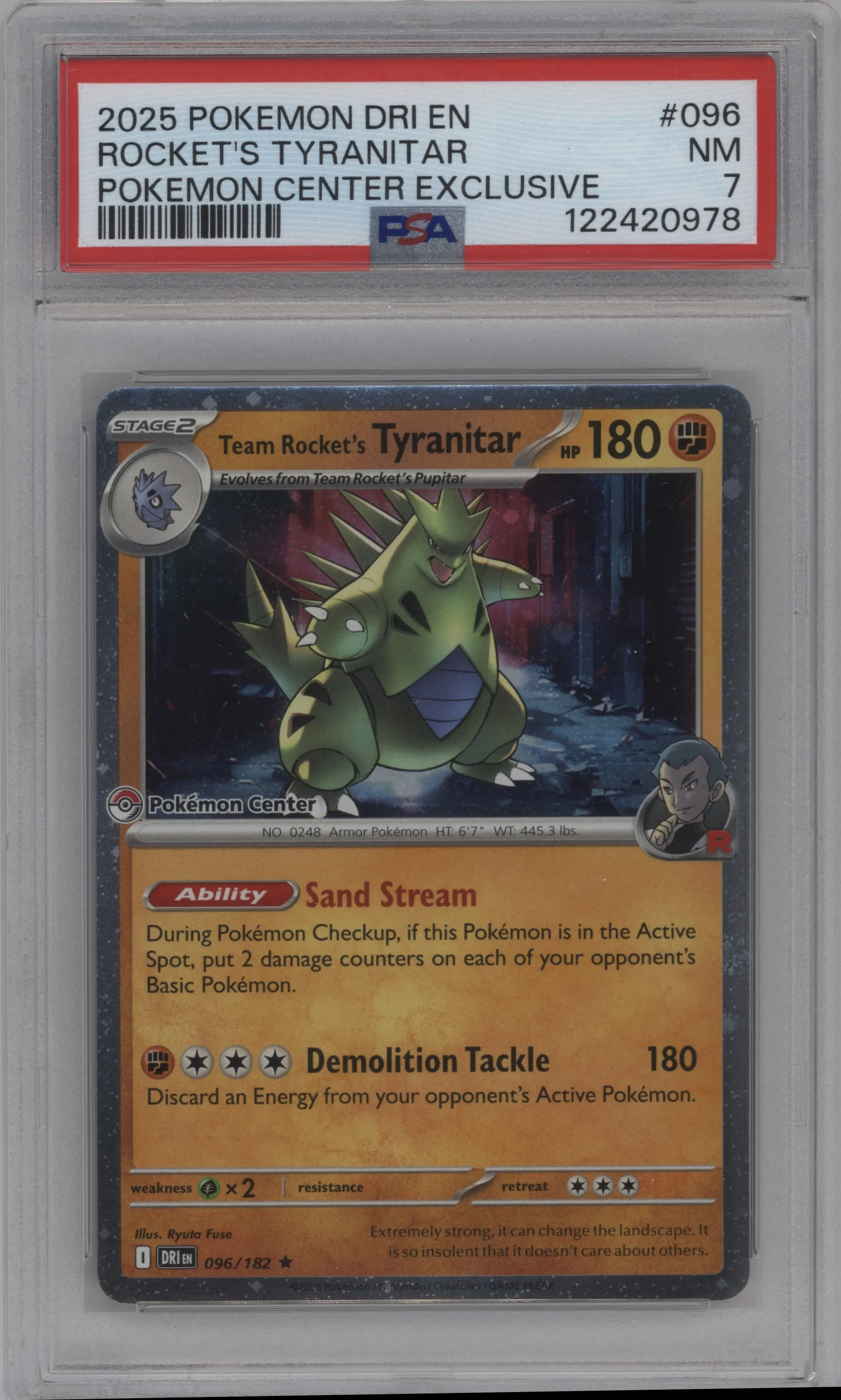 Team Rocket's Tyranitar