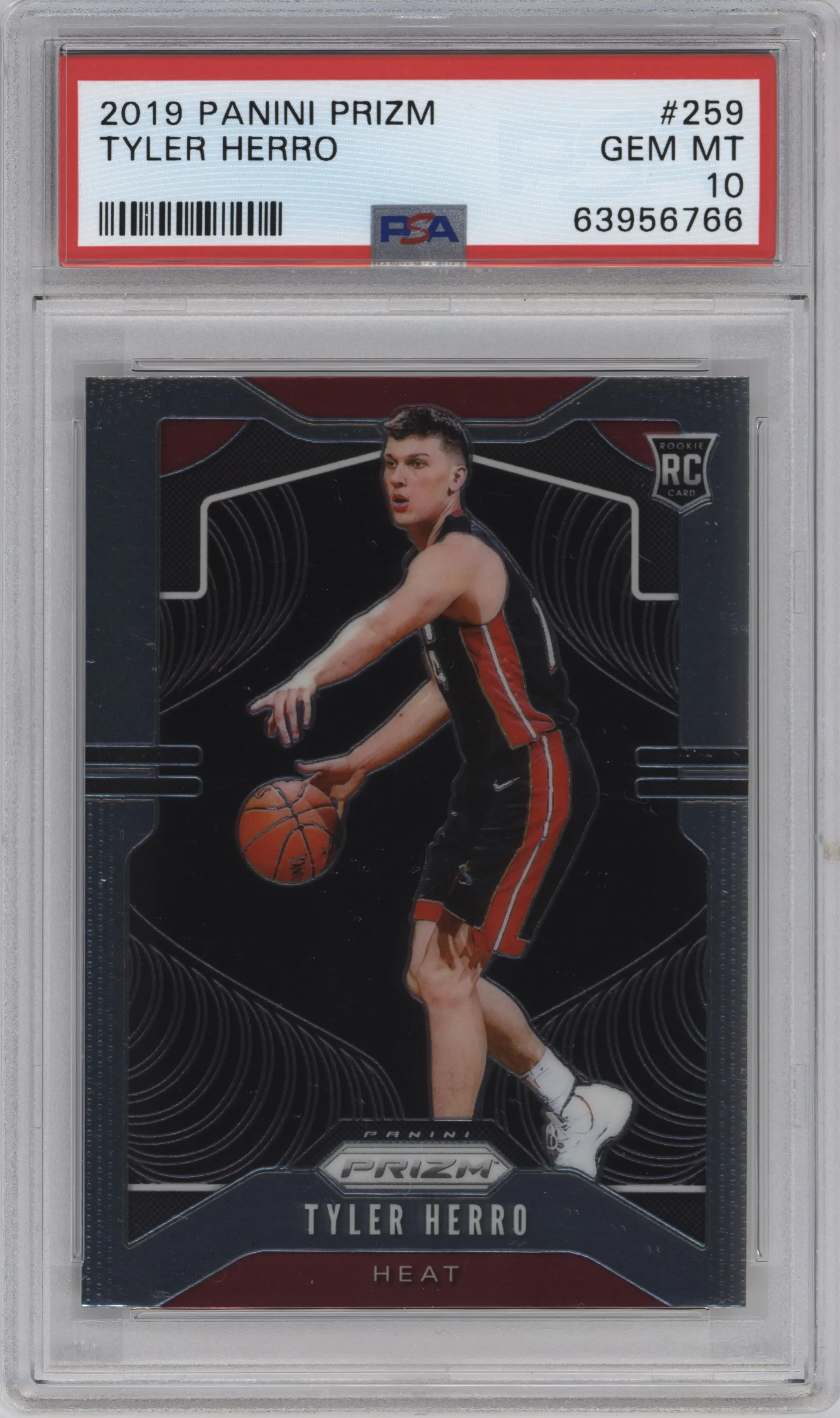 2019 Panini Prizm Tyler Herro #259 PSA 10