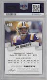 Joe Burrow from the 2020 Leaf Special Release set graded by PSA and given an overall grade of 10.
