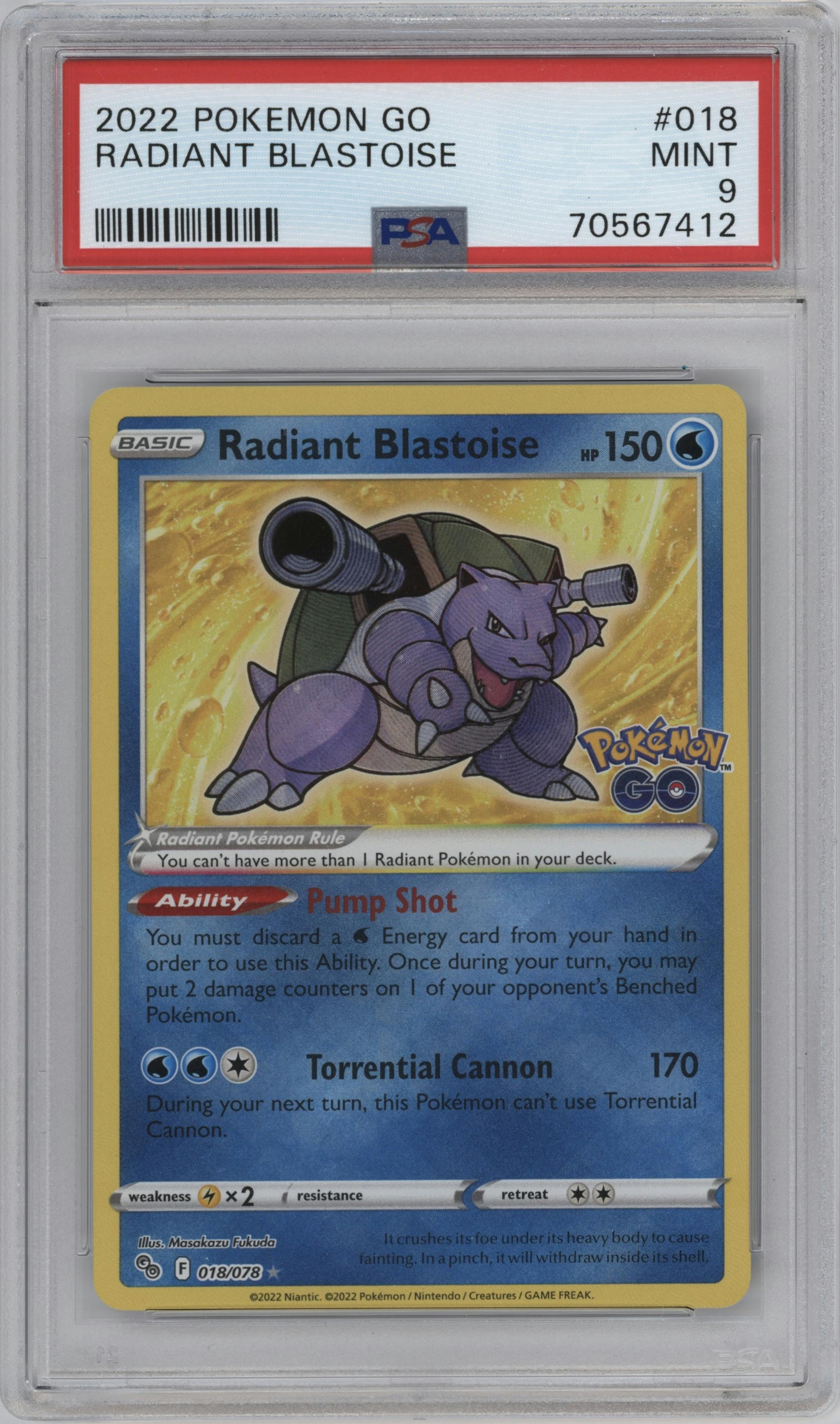 Radiant Blastoise