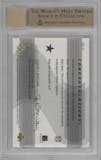 Julius Jones from the 2004 SP Authentic set graded by Beckett and given an overall grade of 9.5.