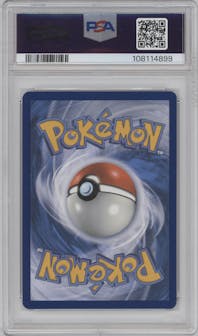 Bulbasaur from the 2024 Pokemon SV set graded by PSA and given an overall grade of 10.